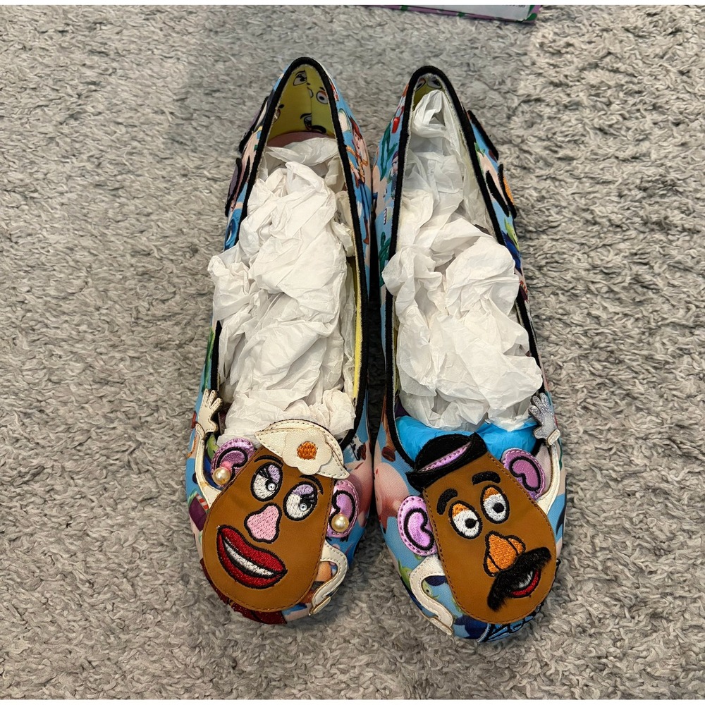 NEW Irregular Choice Disney Toy Story Keep Em Together Potato Head Flats SIZE 36 - Picture 2 of 9